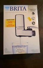 Brita Water Filter for Sink, Faucet Mount System Chrome New