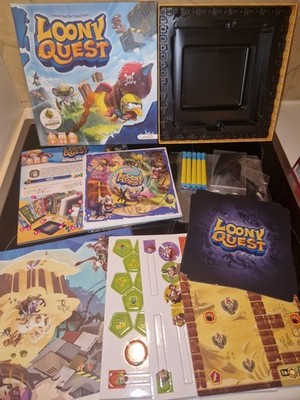 Libellud Loony Quest für 2 bis 5 Spieler Brettspiel deutsch selten! Familienspie