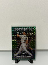 2022 Panini Mosaic Rookie Debut Gavin Sheets Green Mosaic Prizm RD-16 White Sox