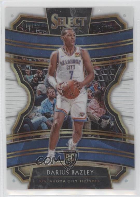 2019-20 Panini Select Concourse White Prizm 85/149 Darius Bazley #80 5xx