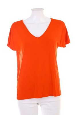 MANGO Kurzarm-Shirt XS orange