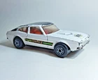 Matchbox SpeedKings Ford Capri II White/Black Roof K-59 Vintage 1976 Diecast