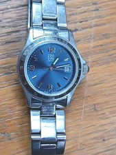 ESQ Swiss E5100 ladies date function stainless steel quartz watch