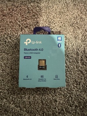 TP-LINK UB400 Bluetooth 4.0 Nano USB Adapter New Sealed In Box Ships Fast