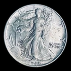 1943 Liberty Walking Silver Half Dollar