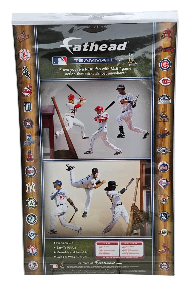 NUEVO ENGLAND PATRIOTS FATHEAD TEAM SET VINILO CALCOMANÍA DE PARED TOM BRADY GRONK 2013 RARO Foto 2 de 3