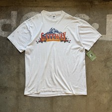 Vintage 90s Gateway Tower Records Single Stitch T Shirt Size Large Made In USA
