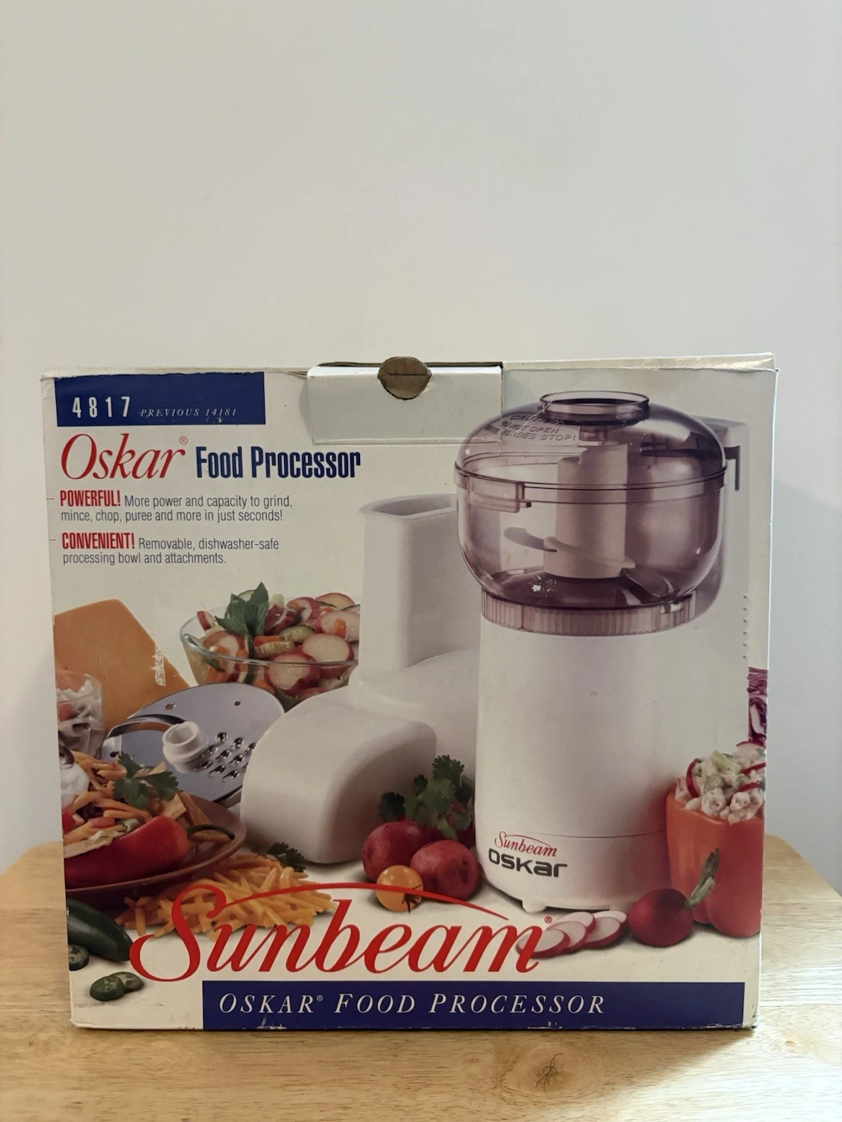Vintage 1993 Sunbeam Oskar Food Processor 14181
Opens in a new window or tab