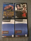 Lot Of 4 Ps2 Games. Onimusha/ Onimush 3/ Devil May Cry 3 / Cabelas