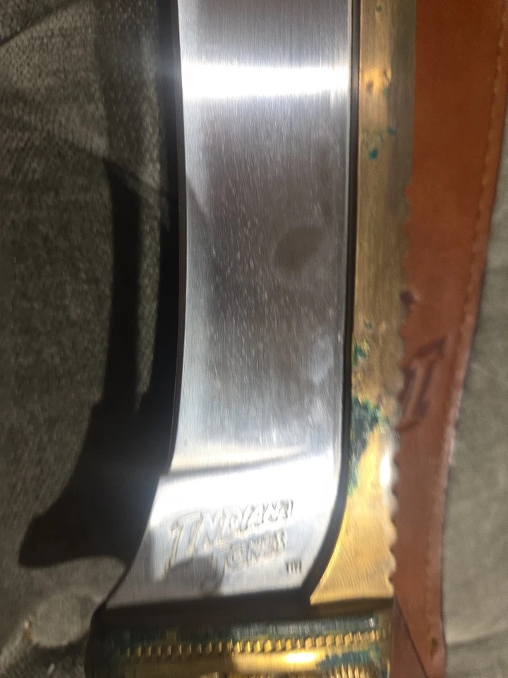 Cuchillo de colección United Cutlery Indiana Jones Khyber Bowie UC501 1989 con funda Foto 4 de 4