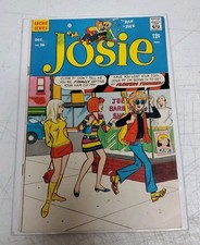 Josie #38 (Dec 1968) Archie Comics - PussyCats Series, Pre-Owned *READ*