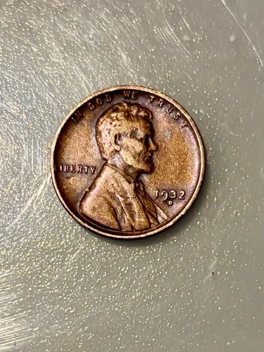 1932-D Lincoln Wheat Cent Semi Key XF/Red Brown Nice Coin