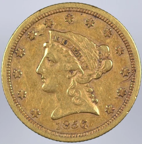 1856-S Liberty Quarter Eagle — photo from the most recent tracked eBay sale