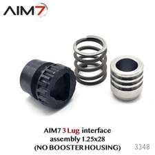 AIM7 3-Lug Interface Coupler Kit – 9mm QD Mount – 1-1/8x28 TPI Thread