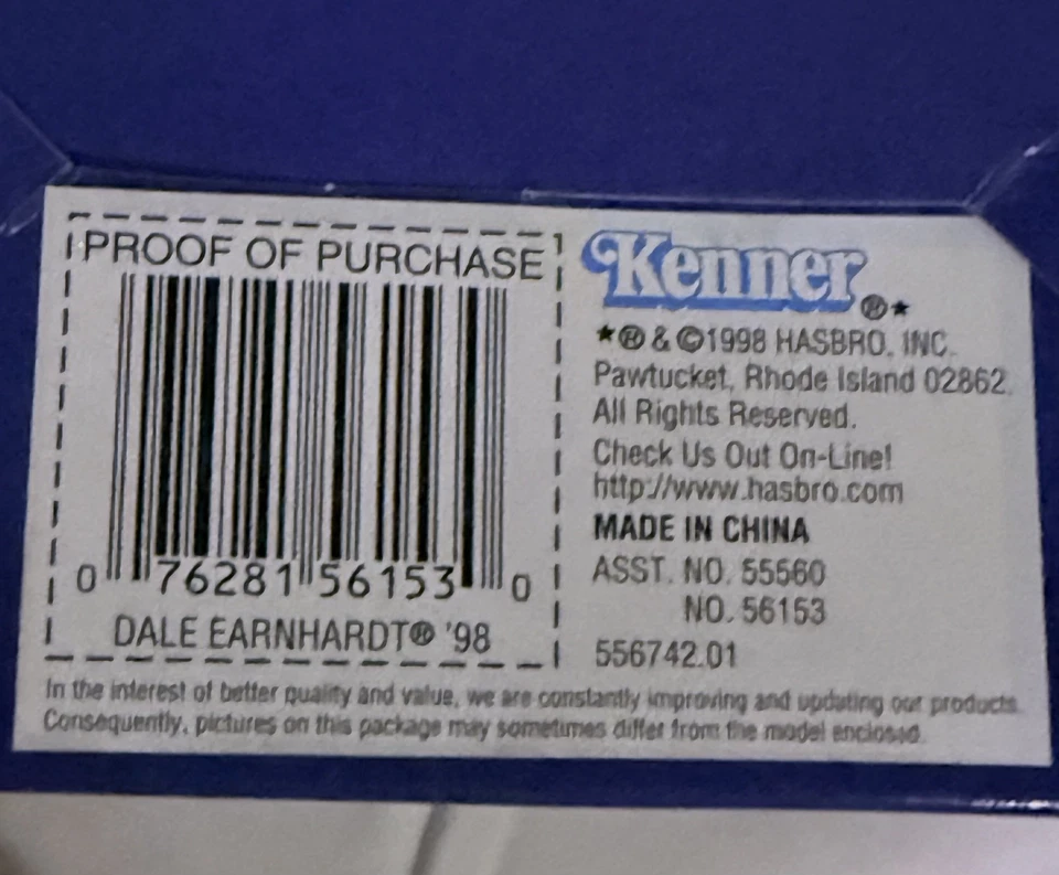 Dale Earnhardt alineación inicial 1998 Daytona 500 ganadores círculo figura coche soporte Foto 4 de 4