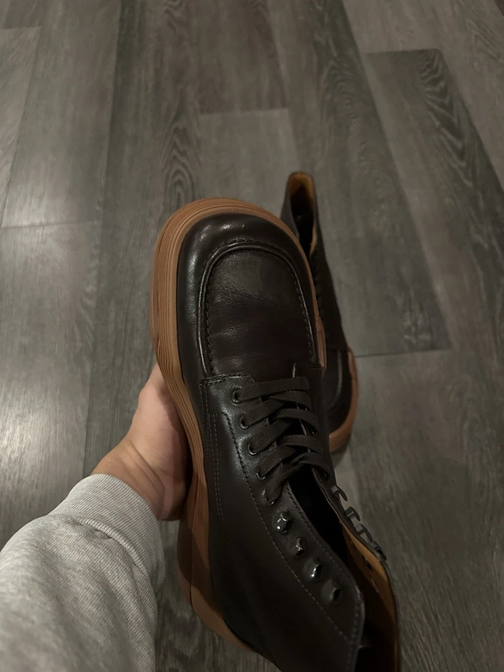 Bota gruesa con cordones Lanvin Flash X audaz Foto 4 de 4