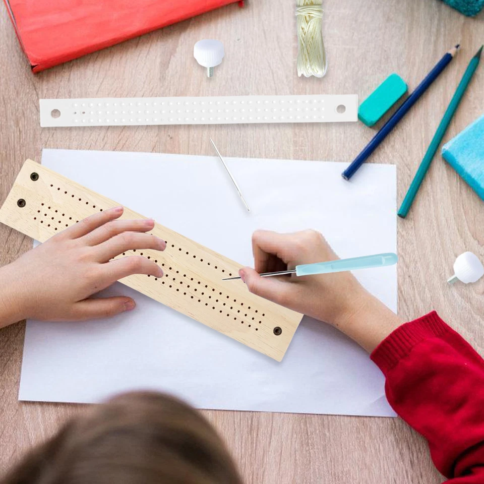 Фирменный Пробивной Инструмент для Переплета Книг с Руководством по Шило и Комплектом для Переплета Книг Колыбель - Изображение 2 из 4