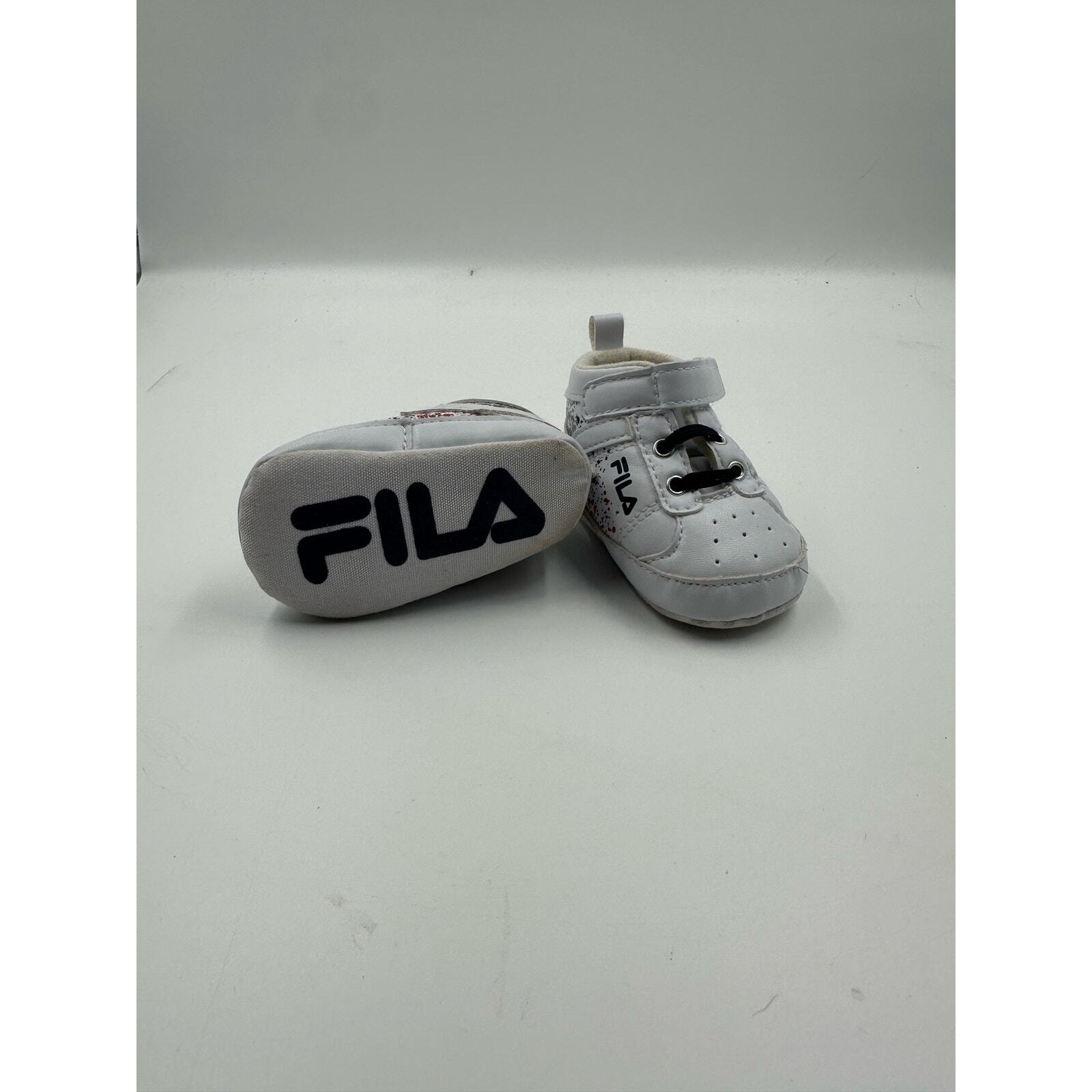 PONY Scarpe da tennis FILA culla bambino sneakers neonato morbide taglia 0 6 mesi.