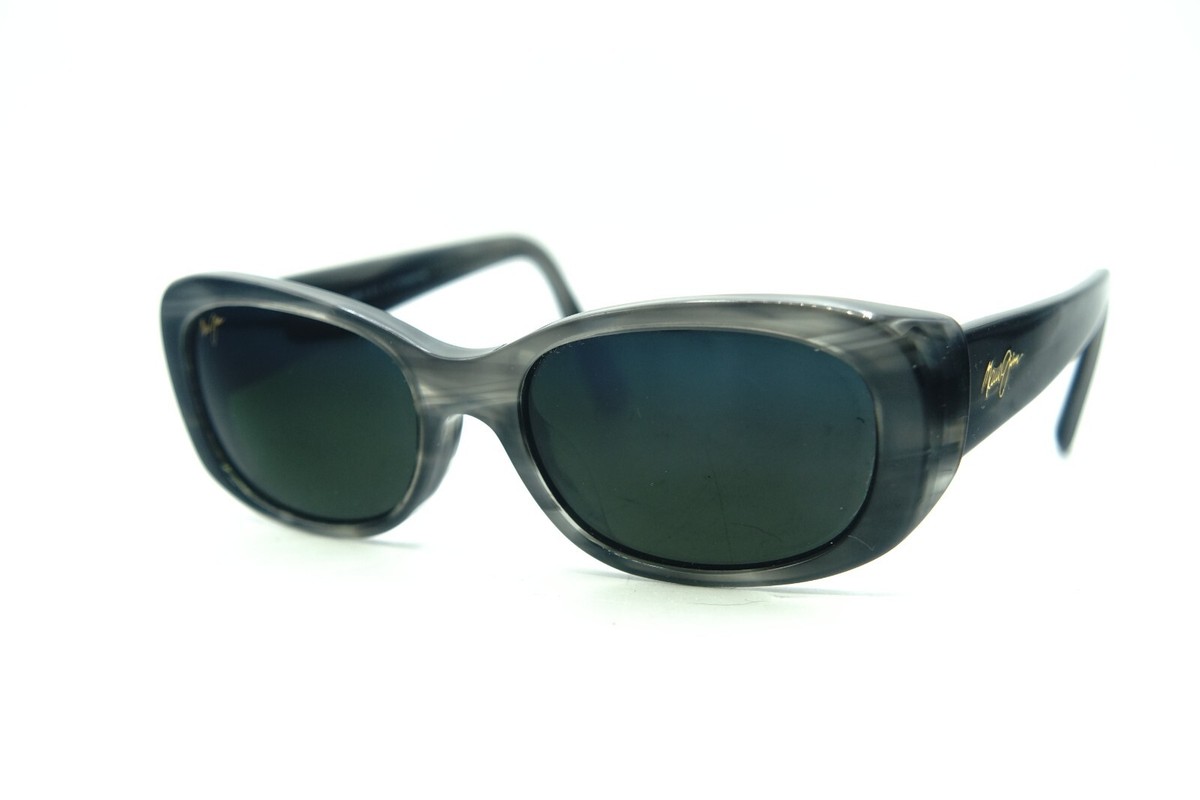 Maui Jim LILIKOI Womens Sunglasses MJ258N-27 Gray Black Marbled