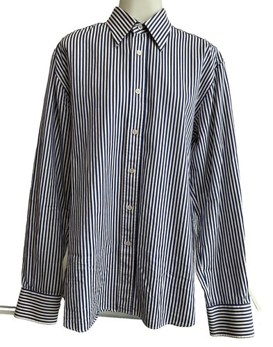 PRADA Long Sleeve Shirt, Size 38, Cotton, GRY, UCM608 1FVP | eBay