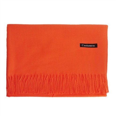 Color Scarf Solid Wear Outer New Tassel and Warm Winter Scarf Autumn Mid-Length - Picture 19 of 35