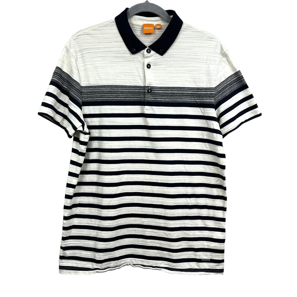 Striped Shirt White Hugo Boss T Shirt Mens Hugo Boss Mens Polo