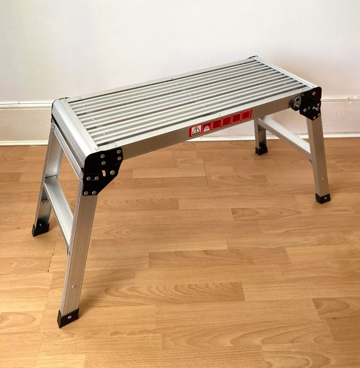 Heavy Duty Aluminium Work Bench Platform Hop Up Step Ladder