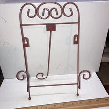 Plate display rack
