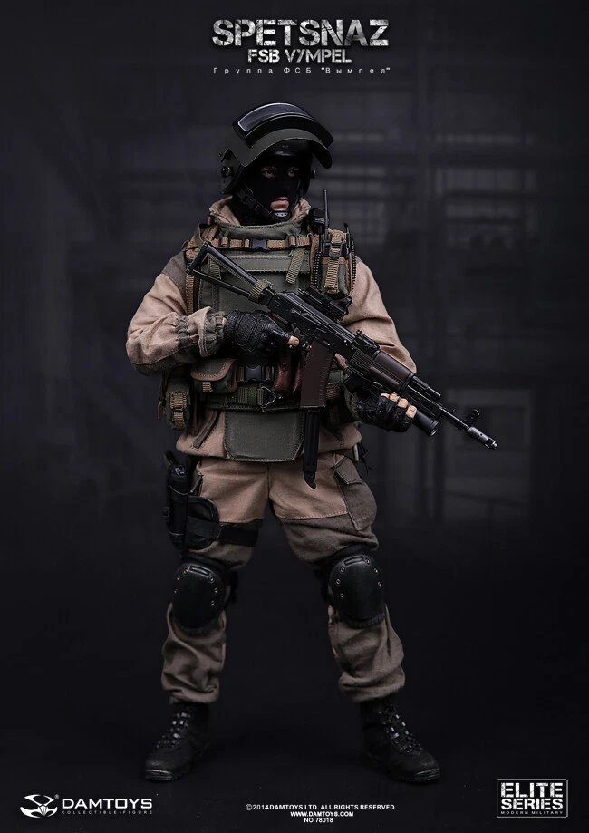 Figura de acción DAMTOYS 78018 Rusia SPETSNAZ FSB VYMPEL 1/6 Foto 3 de 4
