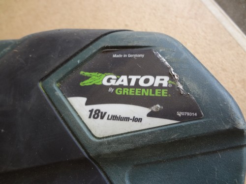 ꙮ Greenlee EK622PLX 18V 6 Ton Crimping Force Cordless Crimping Tool - Picture 6 of 8