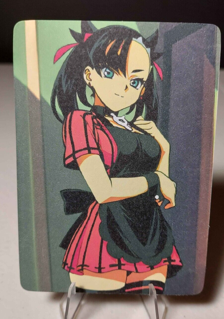 Marnie Full Art Goddess Story Pokemon Waifu Trading Card