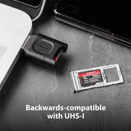 Kingston MobileLite Plus micro SD SDHC SDXC UHS-II UHS-I Card USB 3.0 3.1 Reader - Image 2 of 3