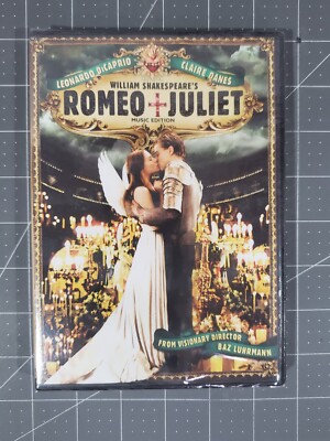 ROMEO + JULIET New Sealed DVD Leonardo DiCaprio Music Edition | eBay