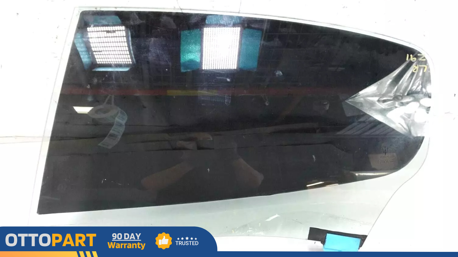 2003-2012 Maserati Quattroporte Rear Left Driver Side Door Window Glass OEM