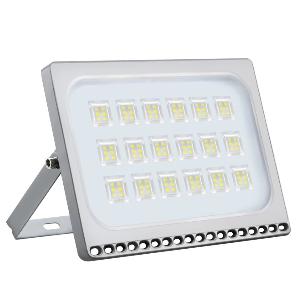 10-500W LED floodlight with motion detector/plug outdoor spotlight IP65 - Image 2 of 4