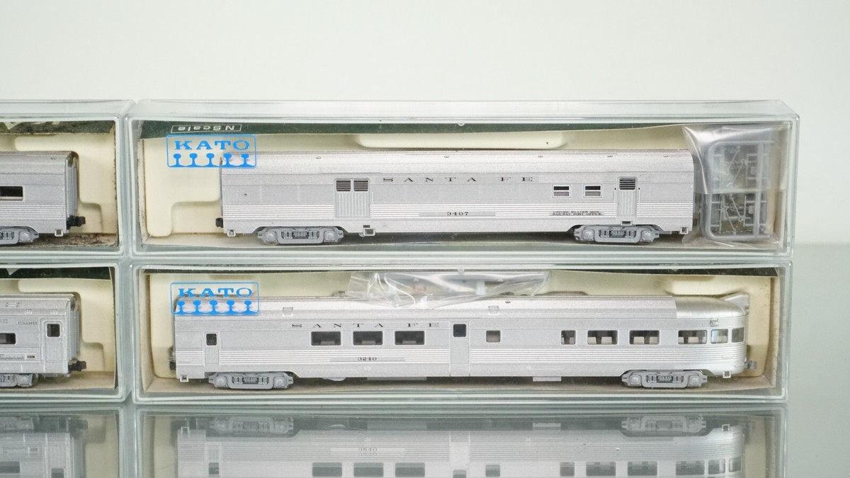 KATO 106-1502 Passenger Car set Santa Fe (Set A) N scale | eBay KATO 106-1502 Passenger Car set Santa Fe (Set A) N scale | eBay