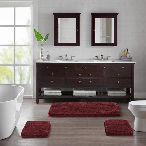 Non Slip Bath Mat (16 x 24, Blue) - Water Absorbent Soft Microfiber Rug, Machine - Picture 124 of 194