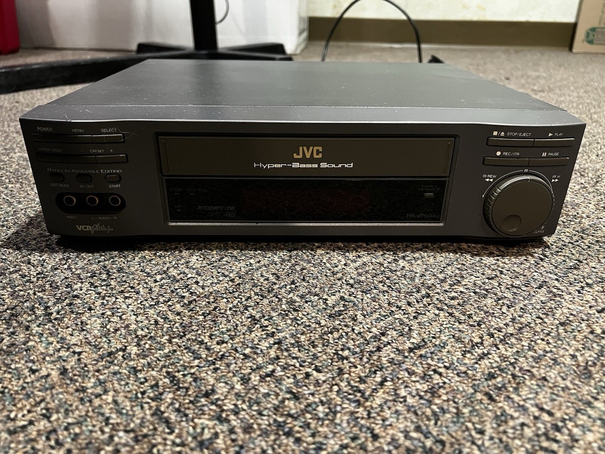 BASS HYPER METHOD4　VHS JVC VCR VHS HR-VP604U HYPER BASS SOUND | eBay