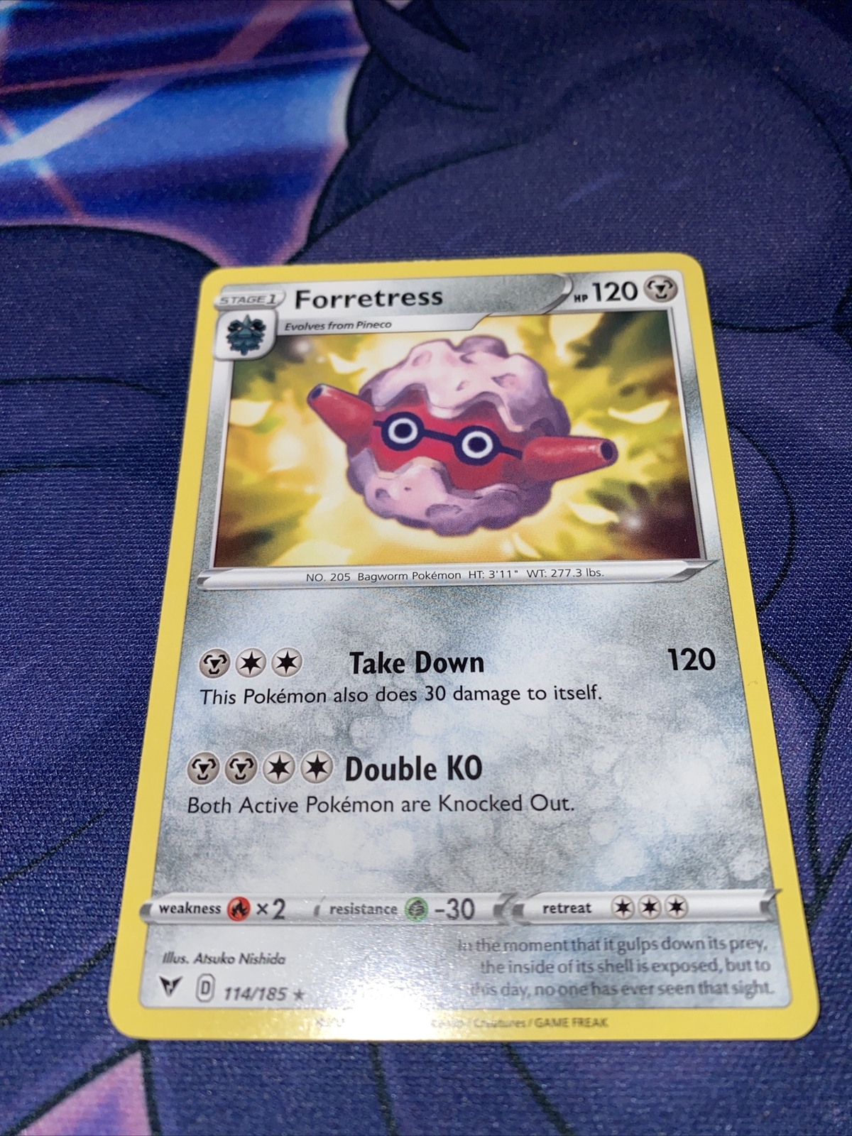 Pokemon TCG Vivid Voltage Forretress 114/185