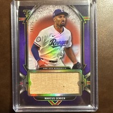 2024 Topps Triple Threads Marcus Semien Jumbo Game Used Bat Relic 24/36 