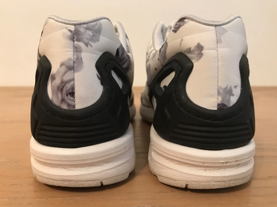 Adidas Womens ZX Flux Rose Black/White Size 9 - Image 3 of 4