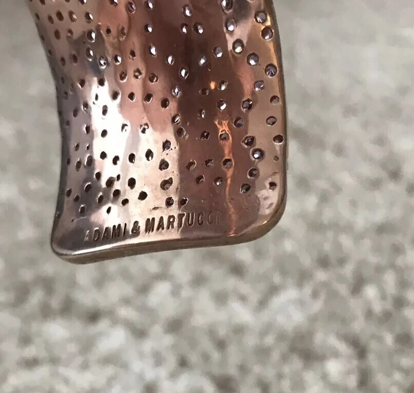 Brazalete de oro rosa multi piedra Adami y Martucci Foto 4 de 4