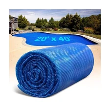 Solar Pool Cover for Inground and Above Ground Pools - 20' x 40' Rectangle 12...