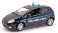 Fiat Groß Punto Polizia GefäNgnisbehöRden 1:24 Modell New Ray