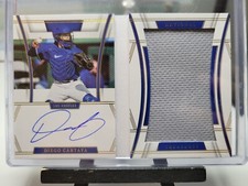 Diego Cartaya Rookie Patch Auto Booklet 73/99 2023 Panini National Treasures