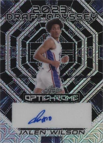 2022-23 Leaf Optichrome - Jalen Wilson #DO-JW1