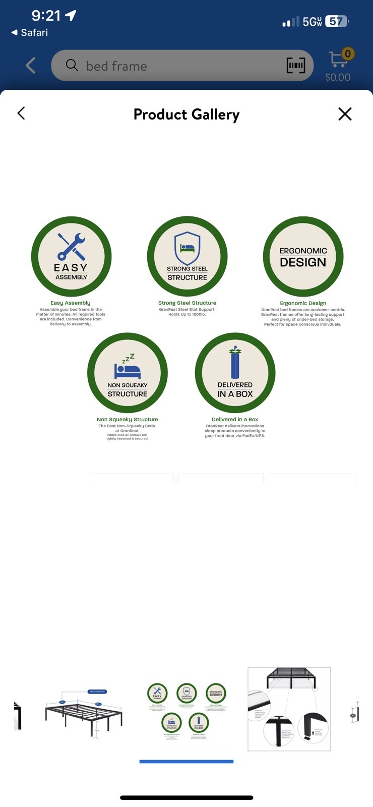 bed frame full-image