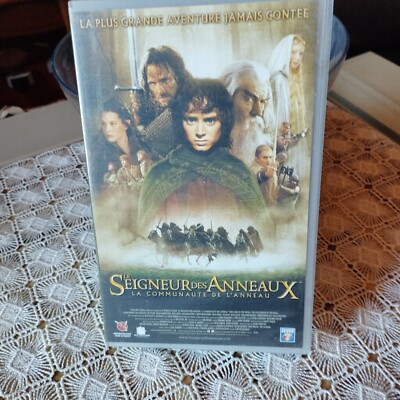 VHS Kassette Herr der Ringe Peter Jackson 2001 getestet und funktioniert