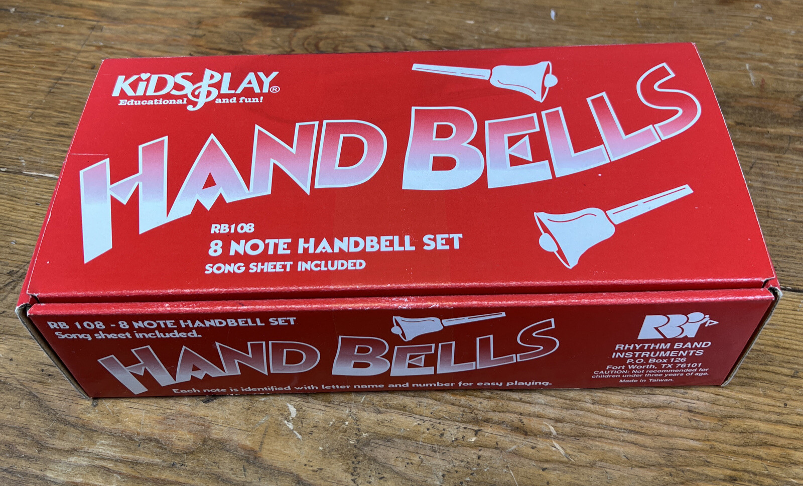 Rhythm Band 8 Note Metal Hand Bells Set of 8 eBay