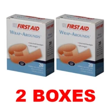 American White Cross CUR01101 Offset Extra Long Latex-Free Bandaids (40 TOTAL)